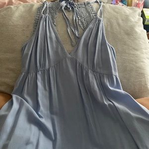 Blue maternity Dress 👗